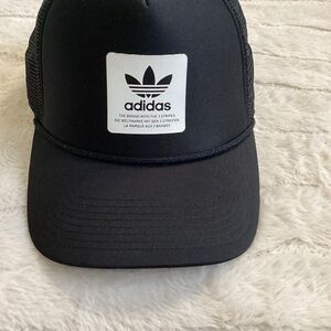 Adidas Originals Black Trucker Snapback Hat